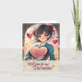 Be My Valentine in Manga Style 31470