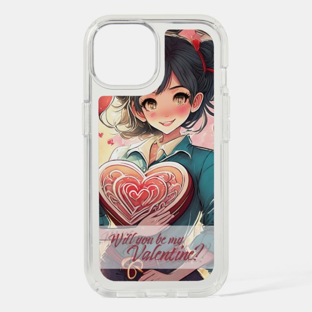 Be My Valentine in Manga Style 31470 Speck iPhone Case (Front)