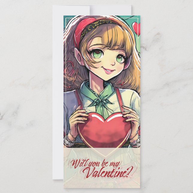 Be My Valentine in Manga Style 33419 (Front)