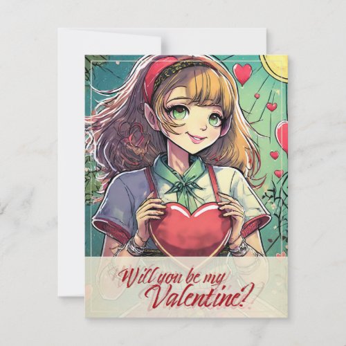 Be My Valentine in Manga Style 33419