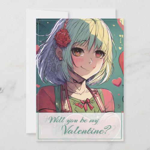 Be My Valentine in Manga Style 33420