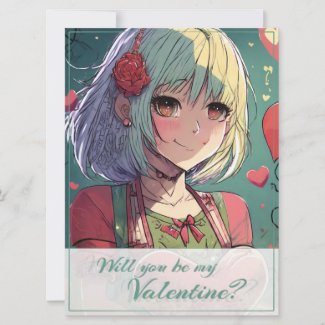 Be My Valentine in Manga Style 33420