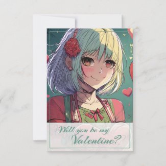 Be My Valentine in Manga Style 33420