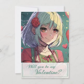 Be My Valentine in Manga Style 33420