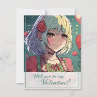 Be My Valentine in Manga Style 33420