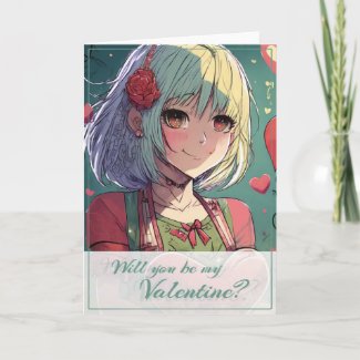 Be My Valentine in Manga Style 33420