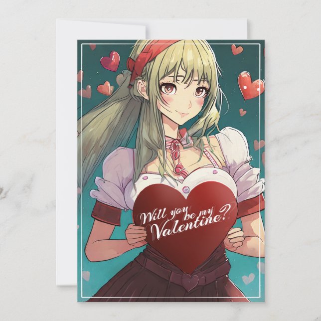 Be My Valentine in Manga Style 33893 (Front)