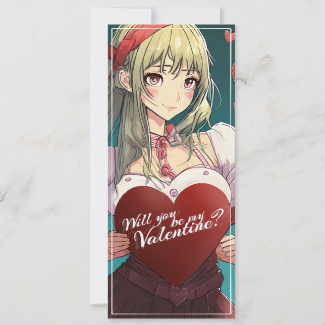 Be My Valentine in Manga Style 33893 (Front)