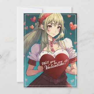 Be My Valentine in Manga Style 33893