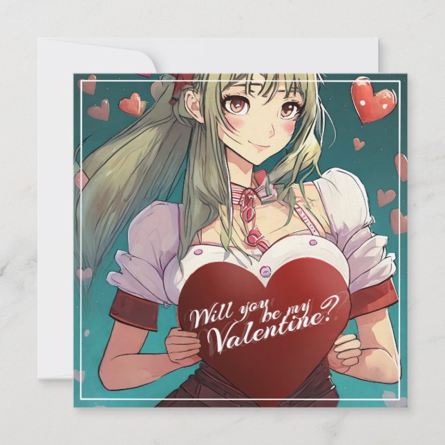 Be My Valentine in Manga Style 33893 (Front)