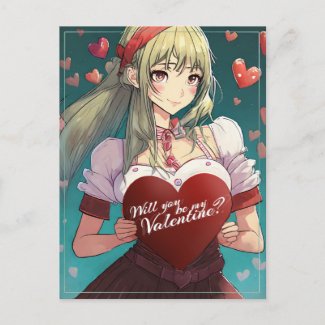 Be My Valentine in Manga Style 33893