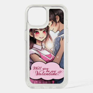 Be My Valentine in Manga Style 58477 iPhone 15 Case