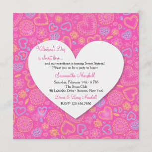 Be My Valentine Invitation