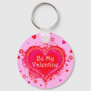 Be My Valentine Keychain