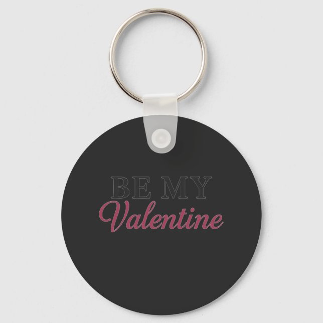 BE MY VALENTINE KEYCHAIN (Front)