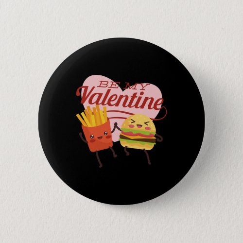 Be My Valentine L Cute Gift For Valentines Day  Button