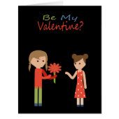 Be My Valentine Lesbian Themed (Front)