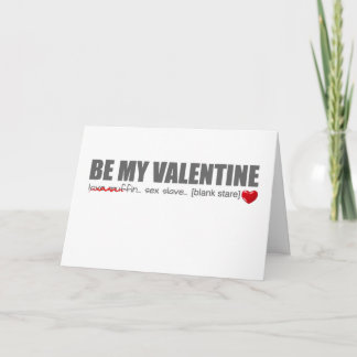 Be My Valentine Love Muffin Card
