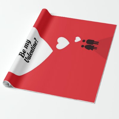 Be My Valentine_Lover Wrapping Paper