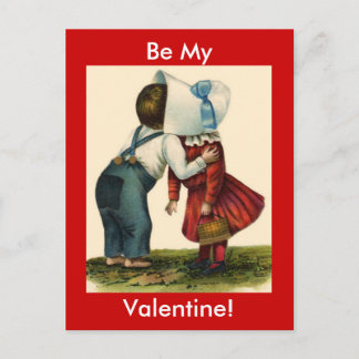 Be My Valentine Postcard