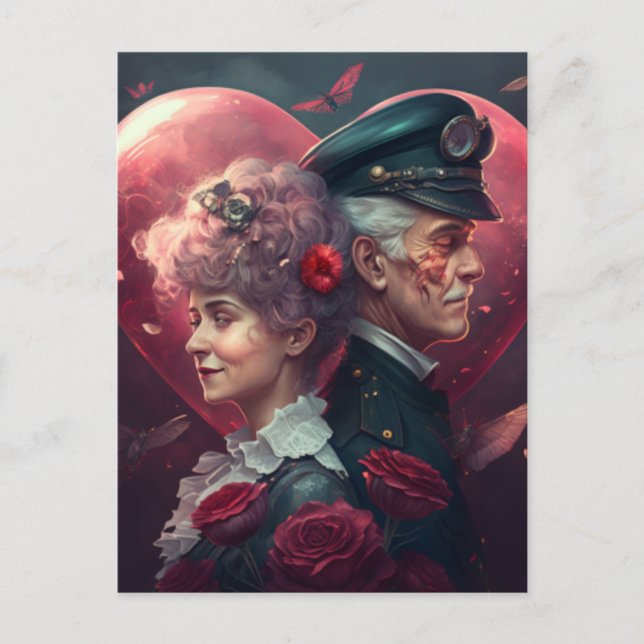 Be my Valentine        Postcard (Front)