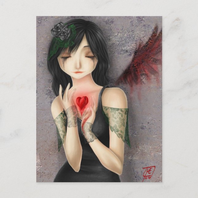 Be my Valentine Postcard (Front)