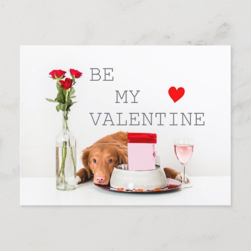 Be my Valentine _ Postcard