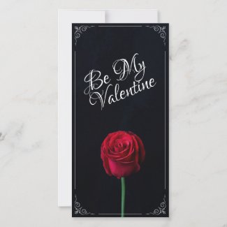 Be My Valentine - Red Rose Dark