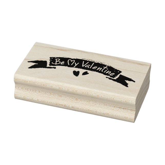 Be My Valentine Rubber Stamp (Stamp)