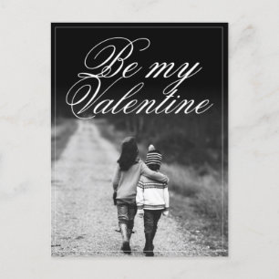 Be My Valentine - Side by Side Postcard