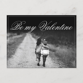 Be My Valentine - Side by Side Postcard