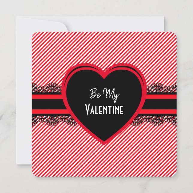 Be My Valentine Striped (Front)
