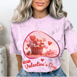 Be My Valentine? - Sweetheart's Embrace T-Shirt