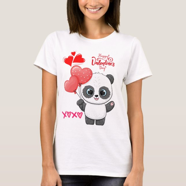 Be my Valentine Teddy T-Shirt (Front)