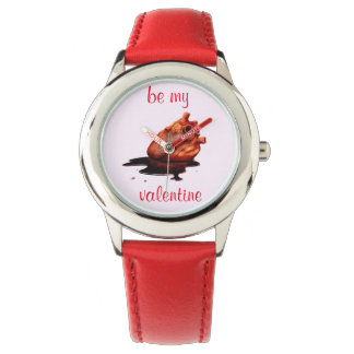 be my valentine wrist watch