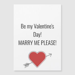 Be my Valentine's Day! MARRY ME PLEASE!
