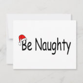 Be Naughty (Front)