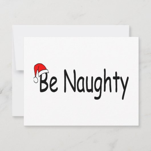 Be Naughty (Front)