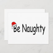 Be Naughty (Front/Back)