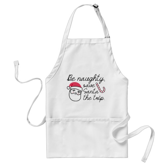 Be Naughty Adult Apron (Front)