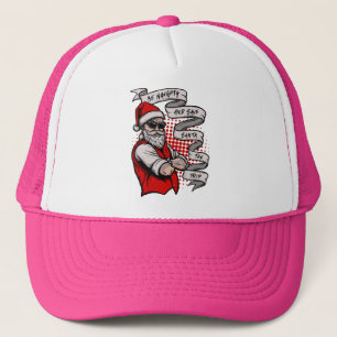 Be Naughty Save Santa The Trip-42316 Trucker Hat