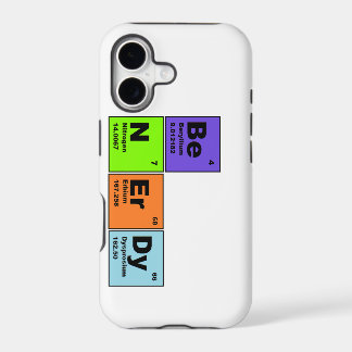 Be Nerdy Science IPhone Case
