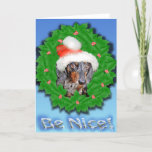 Be Nice! Holiday Card