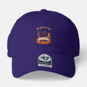 Be Nice Me Halloween Witch Broom Pumpkins_1 47 Brand Hat