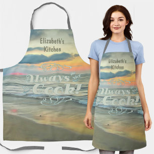 Be Nice Ocean Sunset 0735 Apron