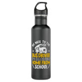 Bus Driver Character Personalized 20 oz. Water Bottle