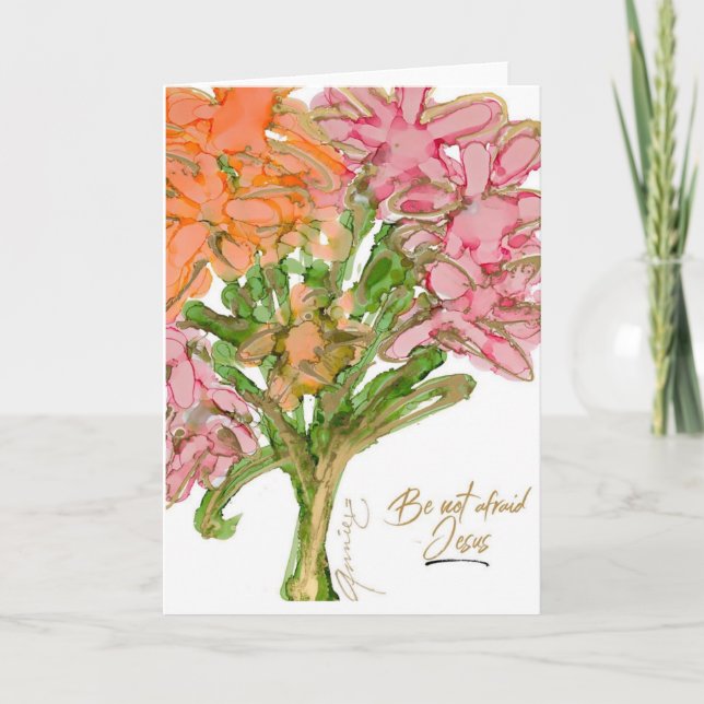 Be Not Afraid Lovitude Greeting Card (Front)