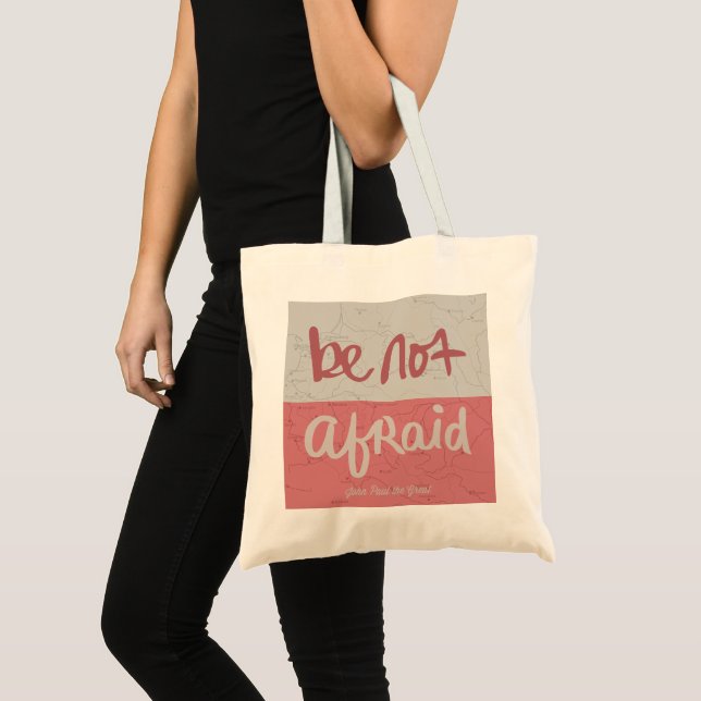 Be not afraid tote bag (Front (Product))
