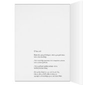 Be Not Barren - Scripture Card (Inside (Left))