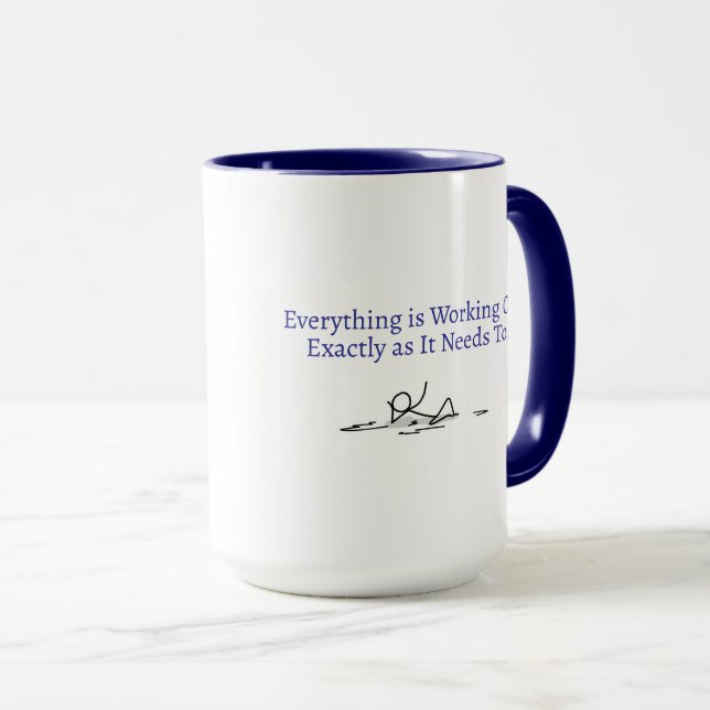 'BE. NOW.'' 15oz Inspirational Coffee Mug (Front Right)